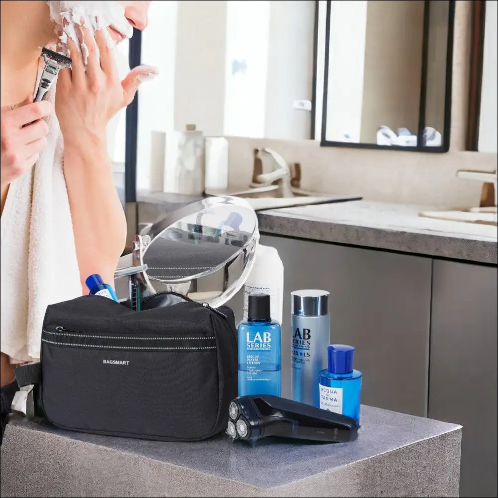 Trousse De Toilette Homme Noir BagSmart™