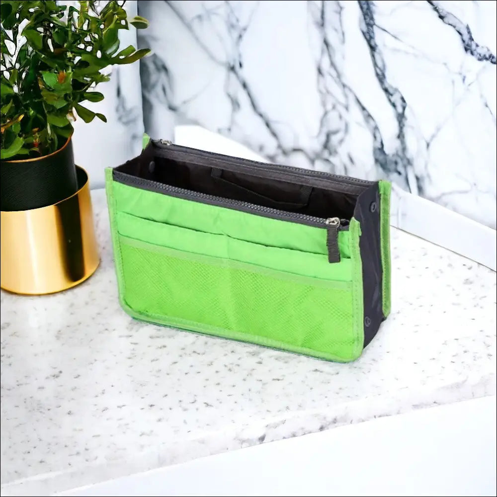 Trousse De Toilette Pratique Vert