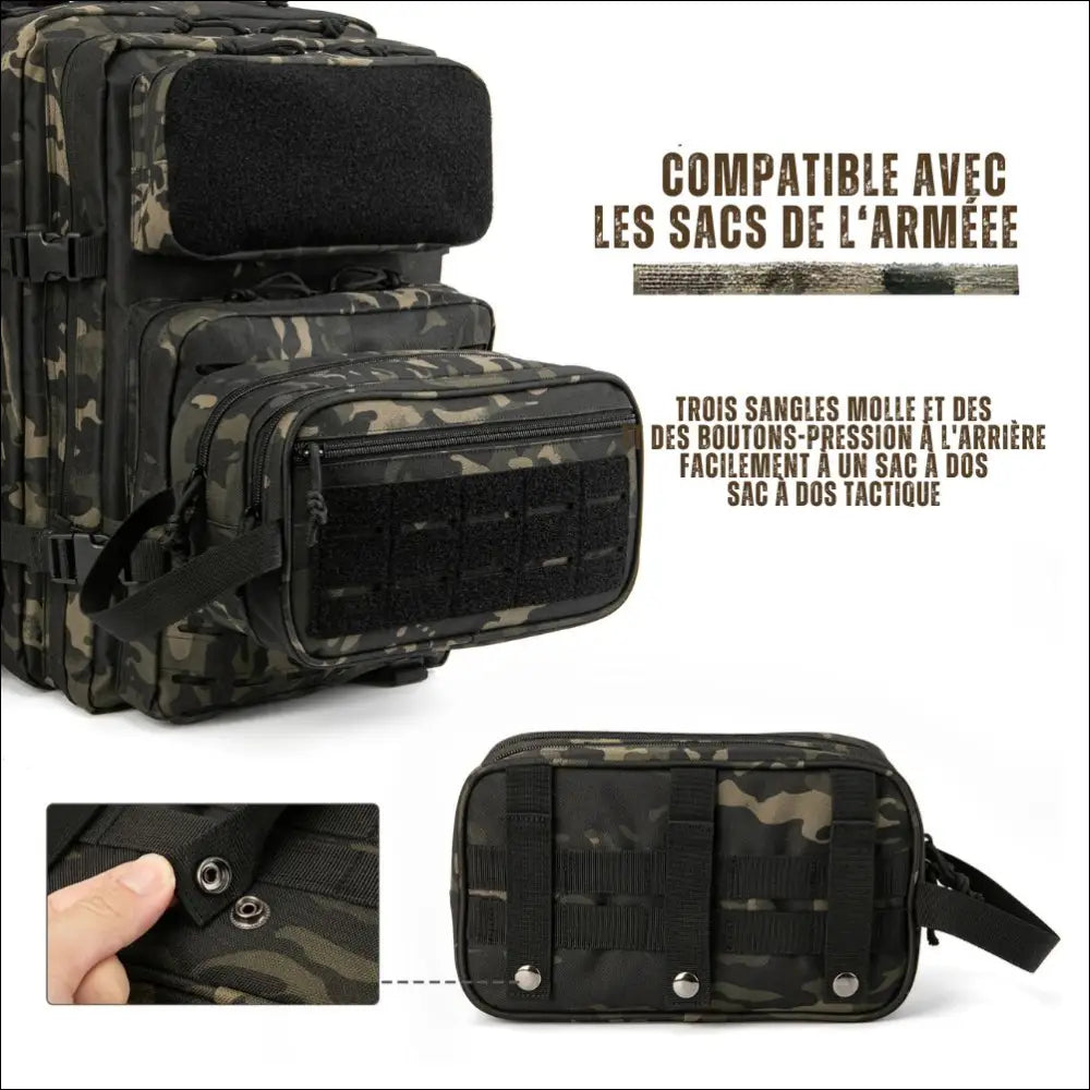 Trousse De Toilette De Voyage Armée Vert