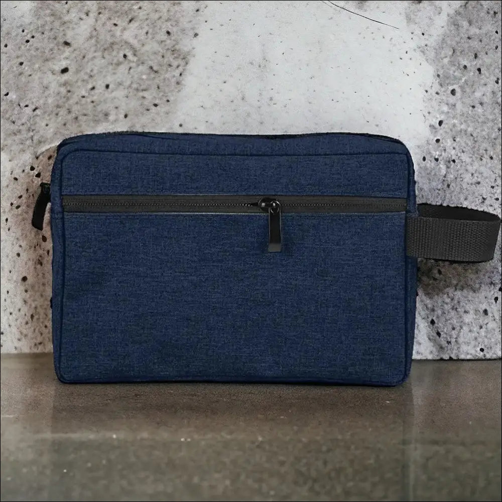 Trousse De Toilette De Voyage Bleu Foncé