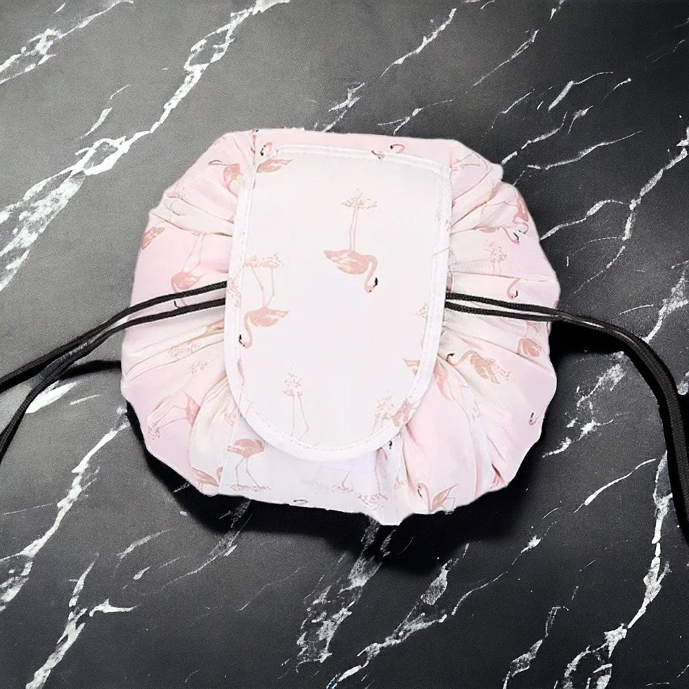 Trousse de Toilette Voyage Flamingo Blanc