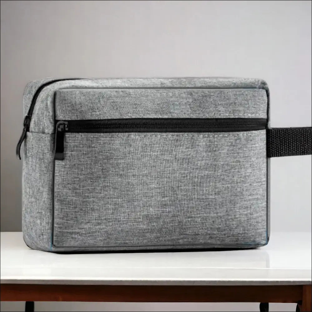 Trousse De Toilette De Voyage Gris