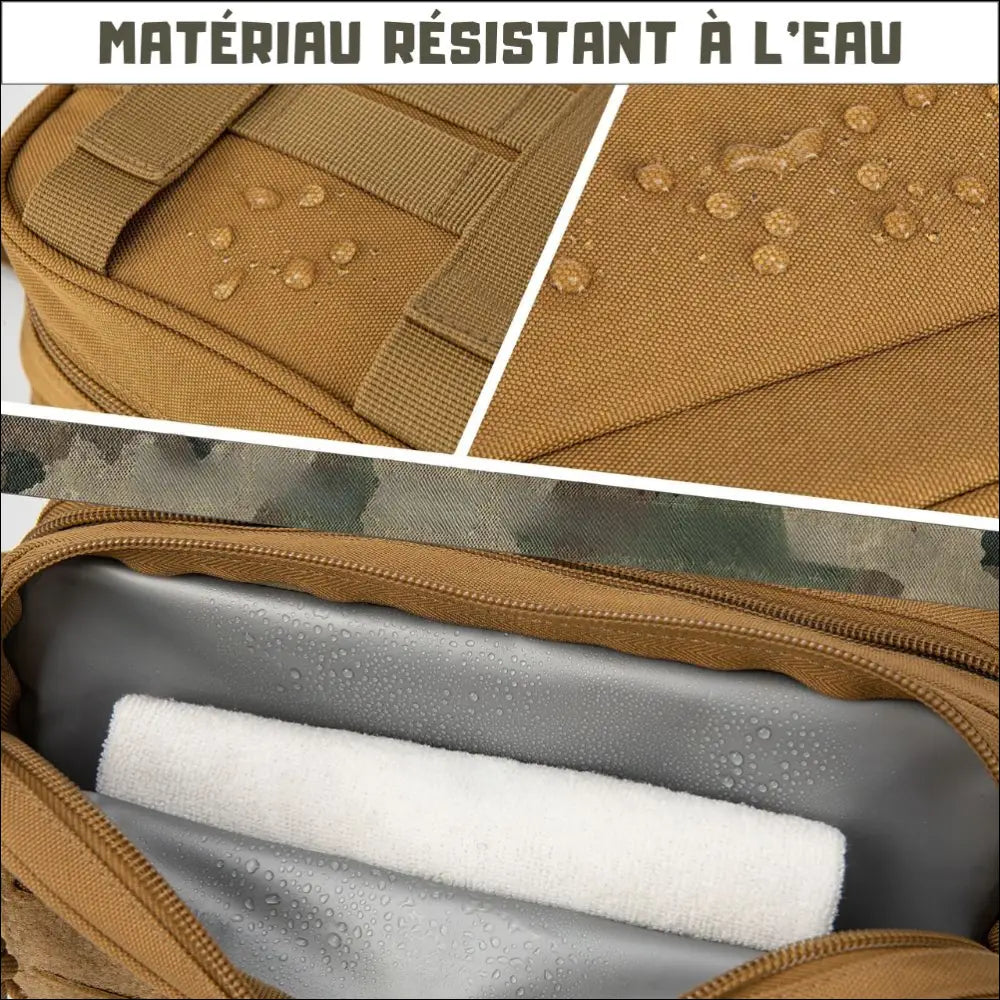 Trousse De Toilette De Voyage Kaki