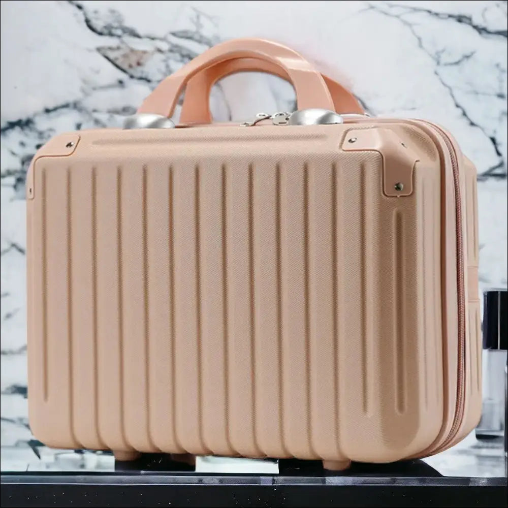 Vanity Case Rigide Rose