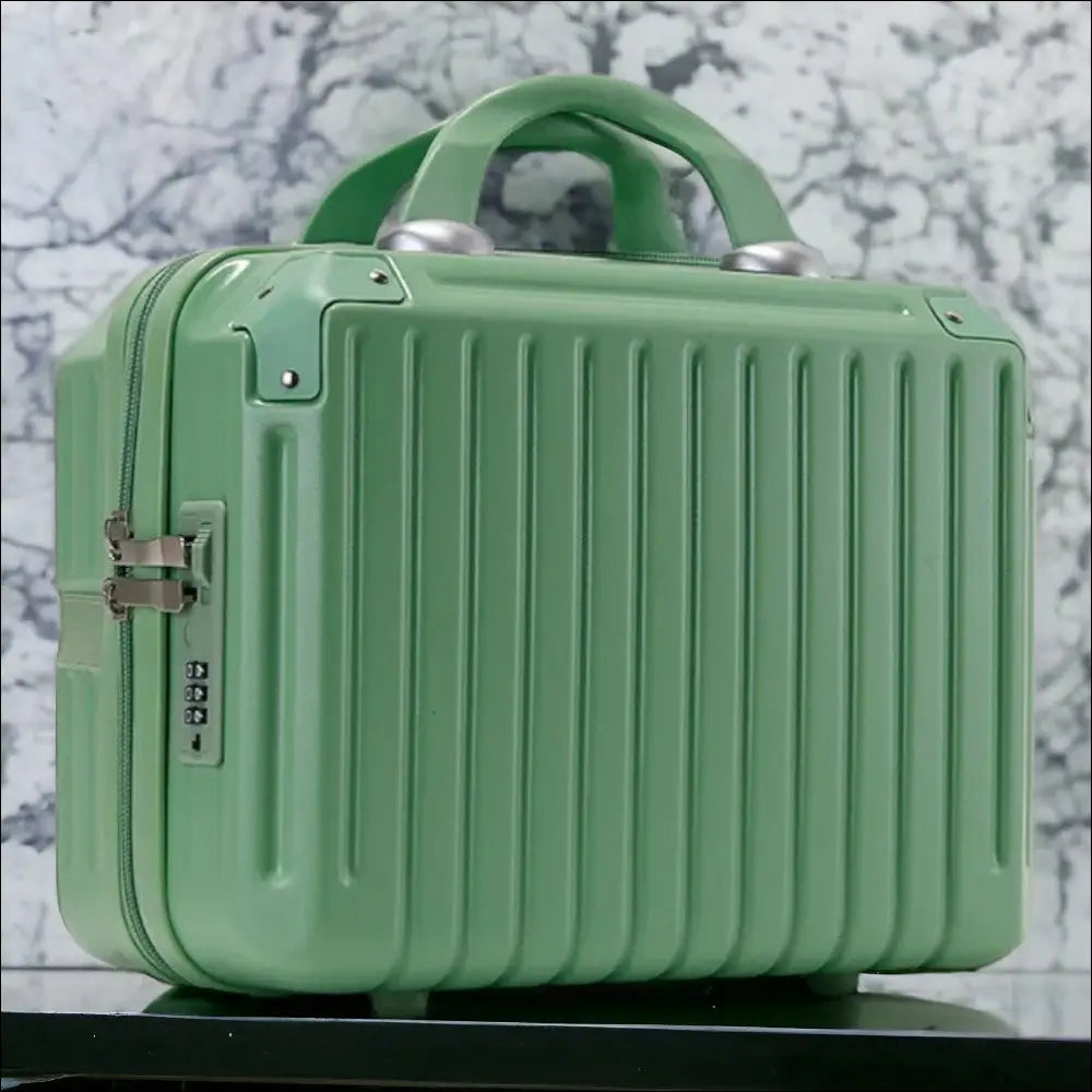 Vanity Case Rigide Vert à Code